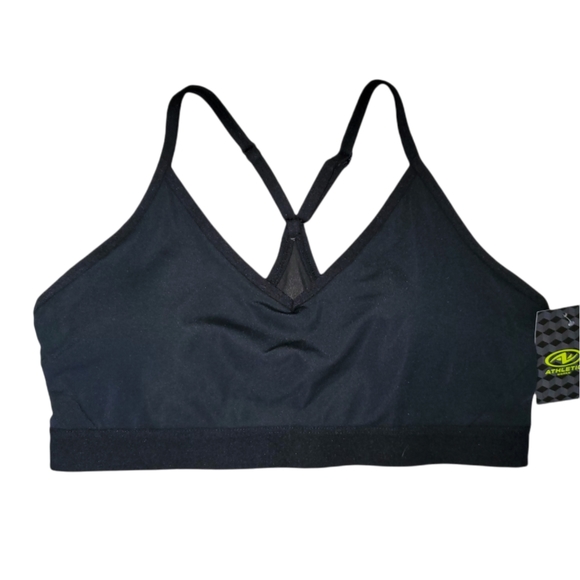 Athletic Works NWT Women's Sports Bra with Thin Straps and Padded Cups 751 - Picture 2 of 5